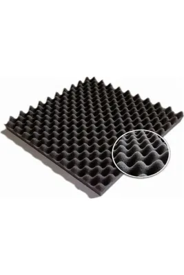 Akustik Ses Yalıtımı Yumurta Sünger 50 Dns 25mm 50x50 Cm