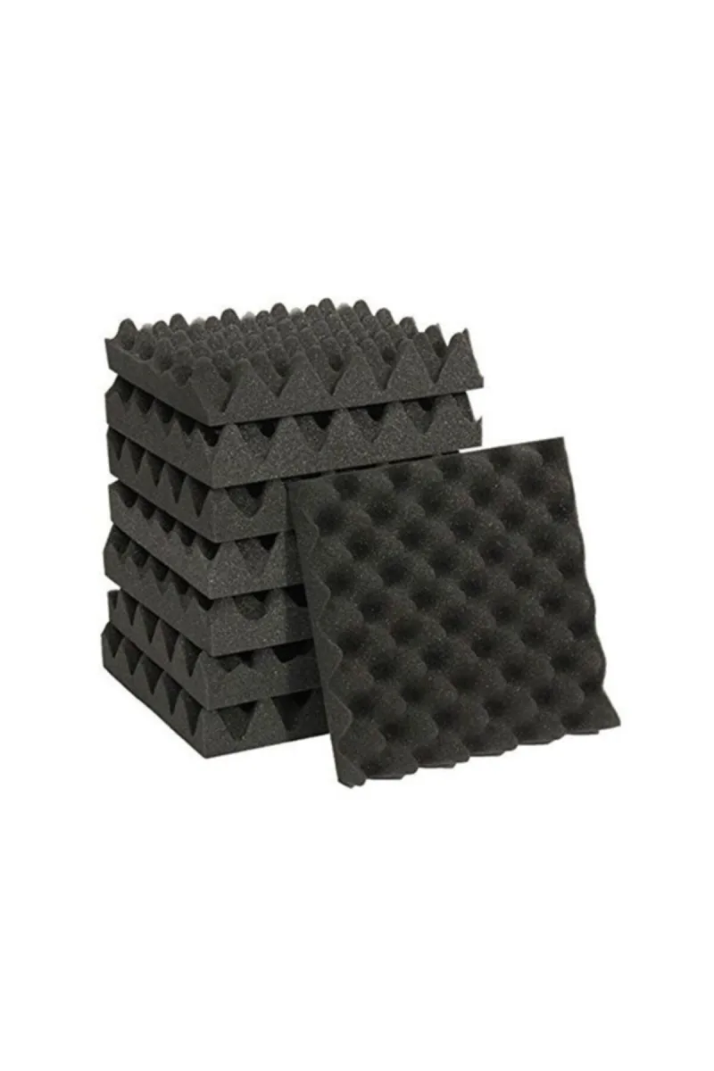Akustik Yanmaz Yumurta Sünger 40mm 50 Dns Ebat 50x50