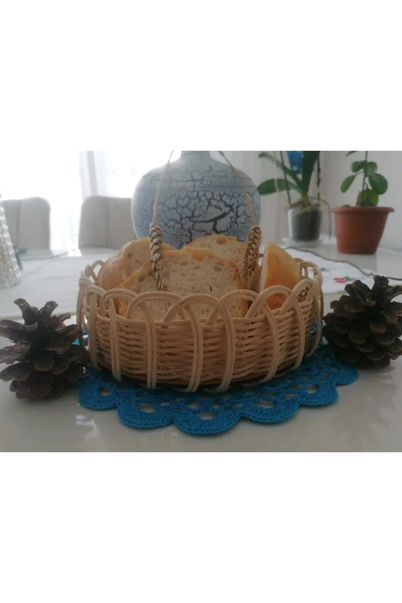 Doğal Banbu Ekmek Sepeti & Doğal Süs Eşyası