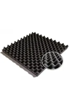 Ses Yalıtım Akustik Yumurta Sünger 60 Dns 30mm 50 Cm X 50 Cm