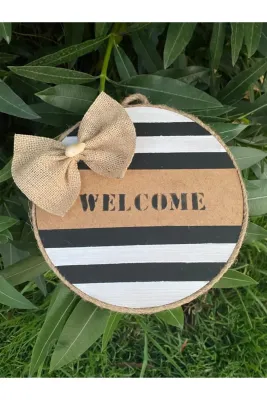 Welcome Hediyelik Kapı Süsü
