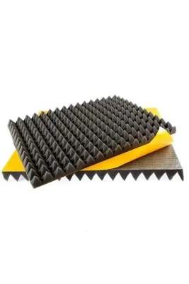 Yanmaz Akustik Ses Yalıtımı Piramit Sünger Ebat 48x48 (4cm)