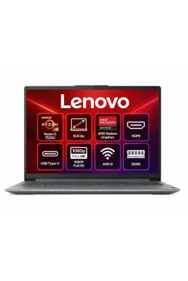 Ideapad Slim 3 Amd Ryzen 5 7520U 16GB 2TB Windows 11 Pro 15.6" Fhd Bilgisayar