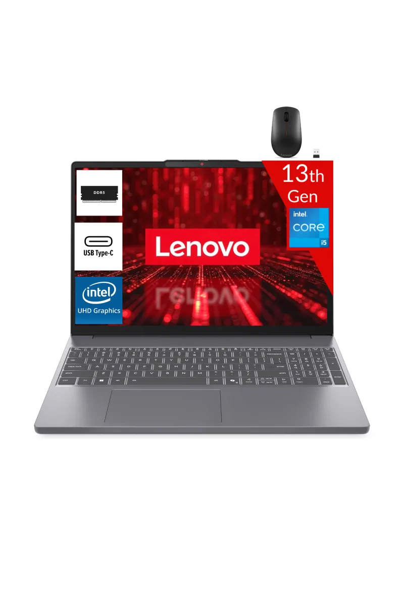Ideapad Slim 3 i5 13420H 16GB 1TB SSD W11 PRO 15.3" WUXGA Bilgisayar & Kablosuz Mouse 83K1004ETR-SM