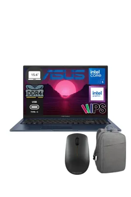 Vivobook 15 X1504VA-BQ4101SM Intel Core 5 120U 16GB 1TB W11P 15.6" Bilgisayar + Çanta & Mouse