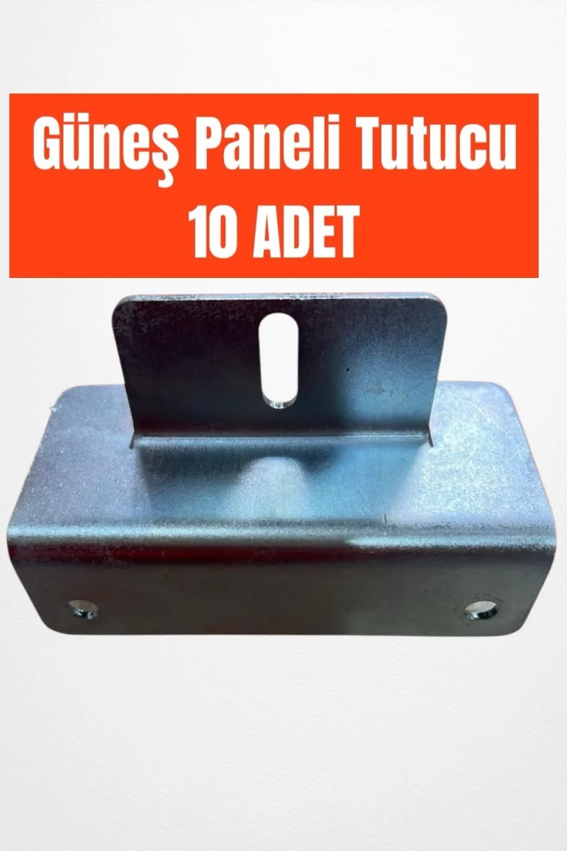 10 Adet Güneş Paneli̇ Tutucu - Güneş Paneli Montaj Aparatı - Güneş Paneli Montaj Ayakları