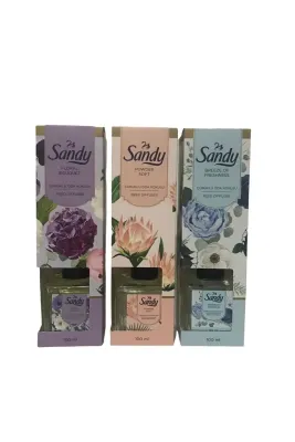 3lü Bambu Çubuklu Oda Kokusu 3x100ml ( Pudra - Çiçek - Okyanus )
