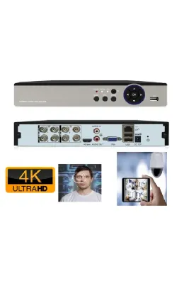 8 KANAL TURBO HD 5MP AHD DVR KAYIT CİHAZI