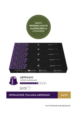 Arpeggio Kahve Seçkisi 50 Kapsül