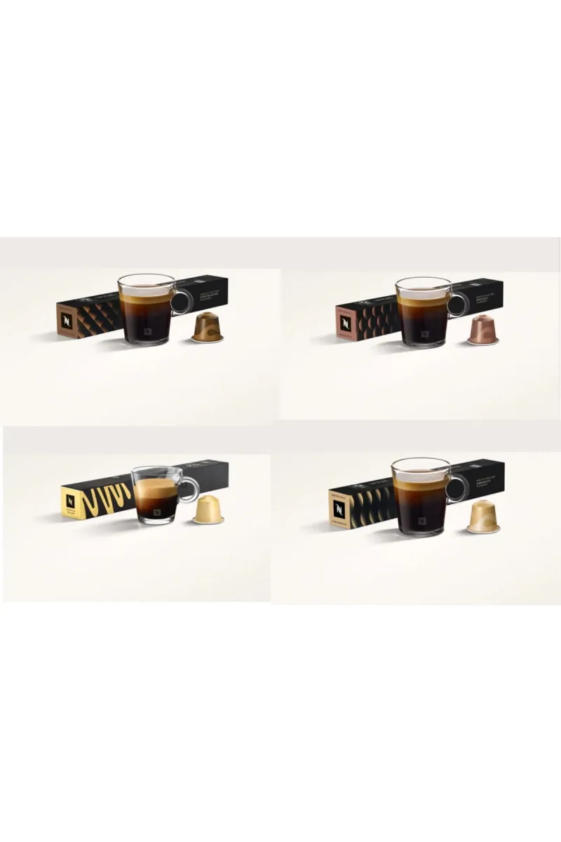 Barista Creations Serisi Aromalı Kahveler Fındık,vanilya,çikolata,karamel Kapsül Kahve
