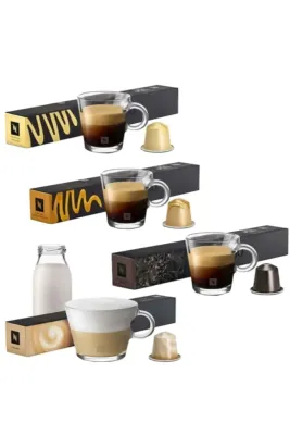 Barista Vanigla, Caramello Chiaro Ve Roma Kapsül Kahve 10'lu 4'lü Paket