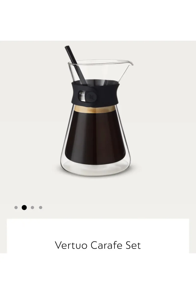 Borosilikat Cam Carafe Kahve Demleme Seti 610ml