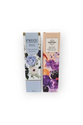Breeze Of Freshness Çubuklu Oda Kokusu 100 ml & Marmara Fruity Breeze Çubuklu Oda Kokusu 100 ml