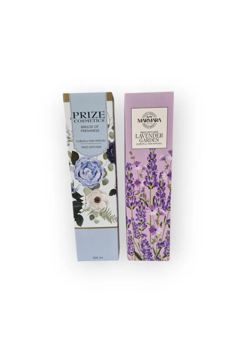 Breeze Of Freshness Çubuklu Oda Kokusu 100 ml & Marmara Lavender Garden Çubuklu Oda Kokusu 100 ml