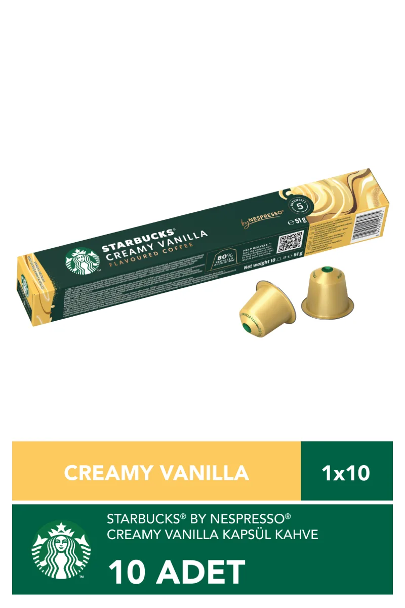 by Nespresso Vanilla Kapsül Kahve