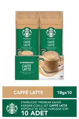 Cafe Latte Premium Kahve Karışım 18 Gr X 10 Paket