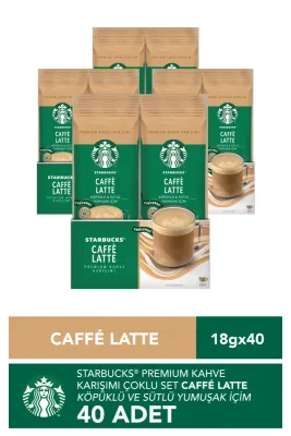 Caffè Latte Premium Kahve Karışımı 4 x 10'lu Paket (10x18g)