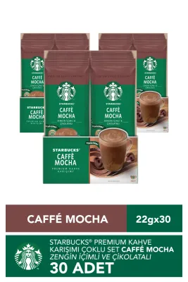 Caffè Mocha Premium Kahve Karışımı 3 x 10'lu Paket (10x22g)