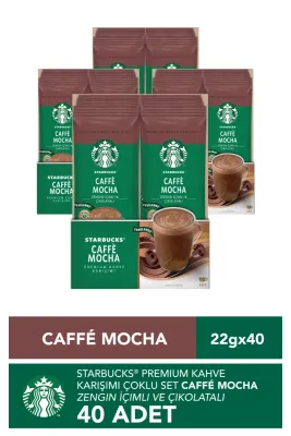 Caffe Mocha Premium Kahve Karışımı 22 gr x 40 Adet