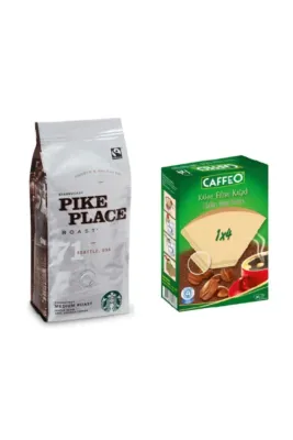 Caffe Pike Place Filtre Kahve 250gr + Kahve Filtre Kağıdı No 4/80li