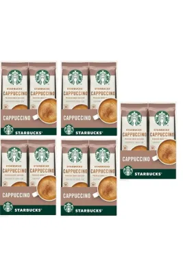 Cappuccino Premium Kahve Karışımı 14 Gr 5 X 10 Adet Li Set