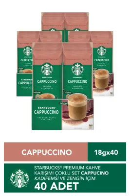 Cappuccino Premium Kahve Karışımı 21,5 gr X 40 Adet