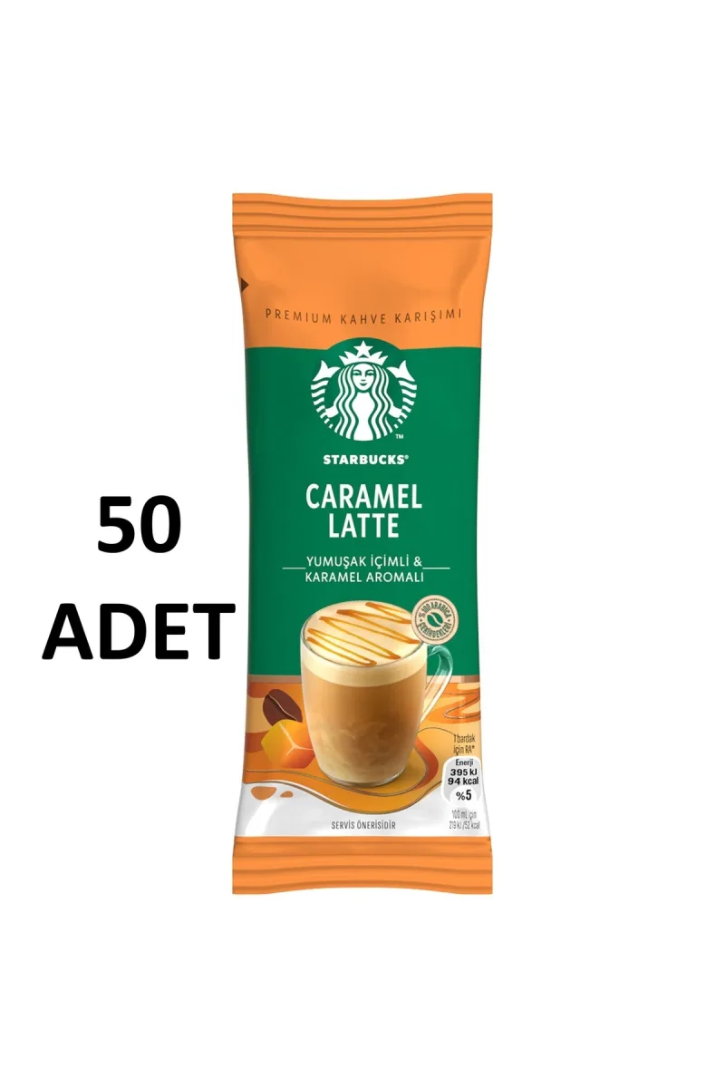 Caramel Latte Premium Kahve Karışımı 23 G X 50 Adet