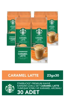 Caramel Latte Premium Kahve Karışımı 23 gr x 30 Adet