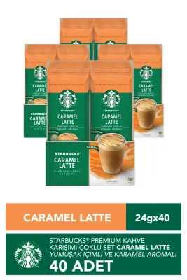 Caramel Latte Premium Kahve Karışımı 23 gr X 40 Adet