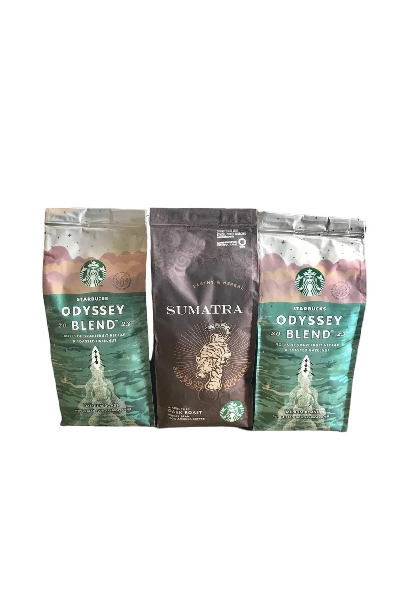 Çekirdek Kahve Odyssey Blend 2x250gr & Sumatra 250gr