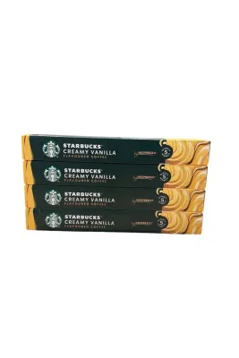 Creamy Vanilla Flavoured Coffee Nespresso Uyumlu Kapsül Kahve 4x10lu