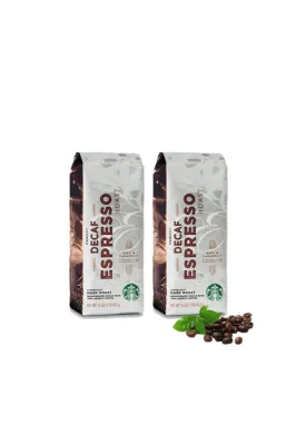 Decaf Espresso Roast Çekirdek Kahve 2 Adet