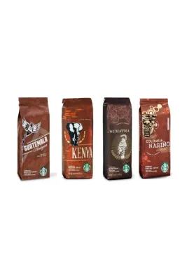 Deneme Paketi Filtre Kahve 4x250 gr 4 Paket Kahve Makinası Için Çekilmiş