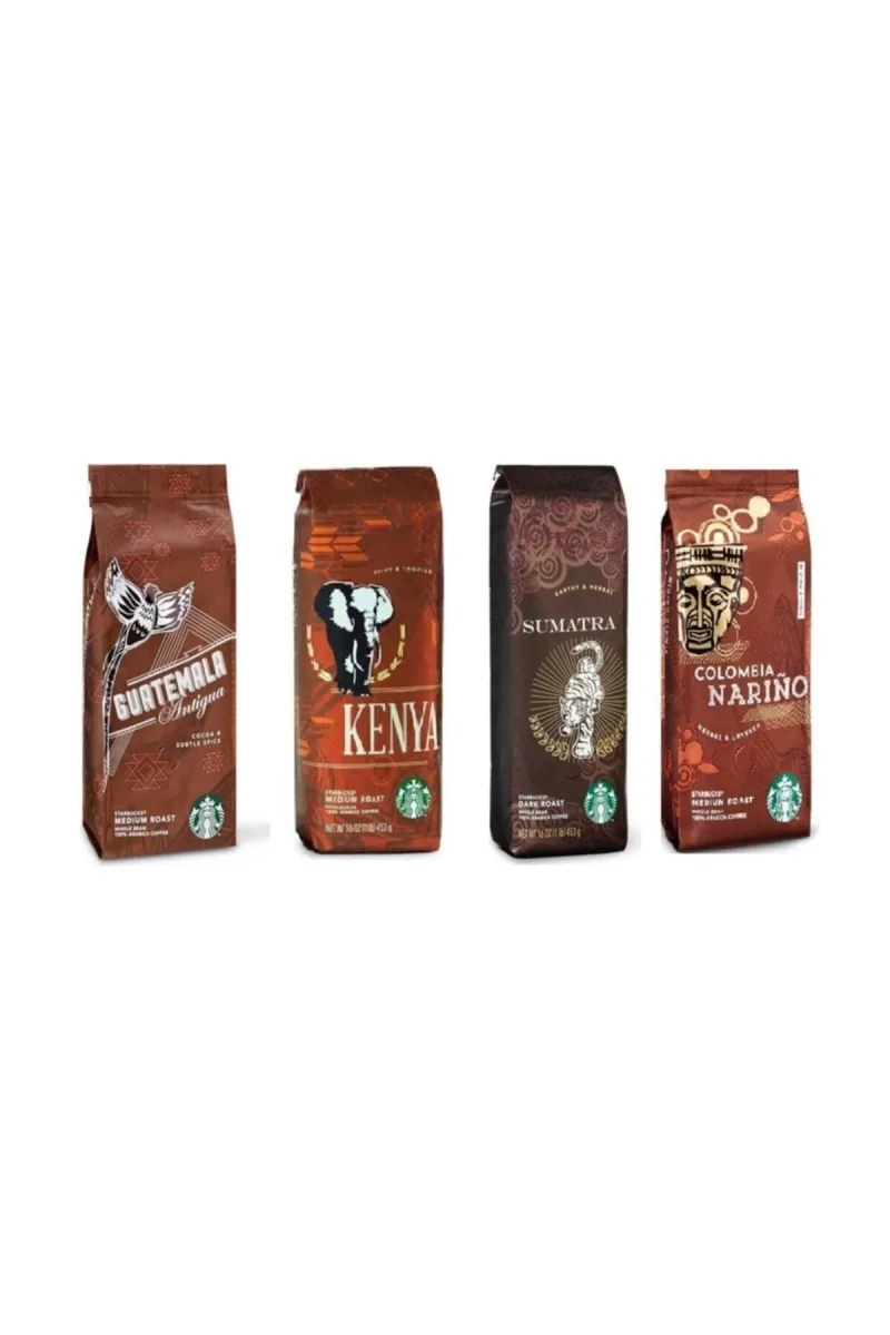 Deneme Paketi Filtre Kahve 4x250 gr 4 Paket Kahve Makinası Için Çekilmiş
