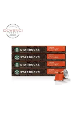 Düvenci Toptan Single Origin Coffe Colombia Kapsül Kahve Paketi 4' lü