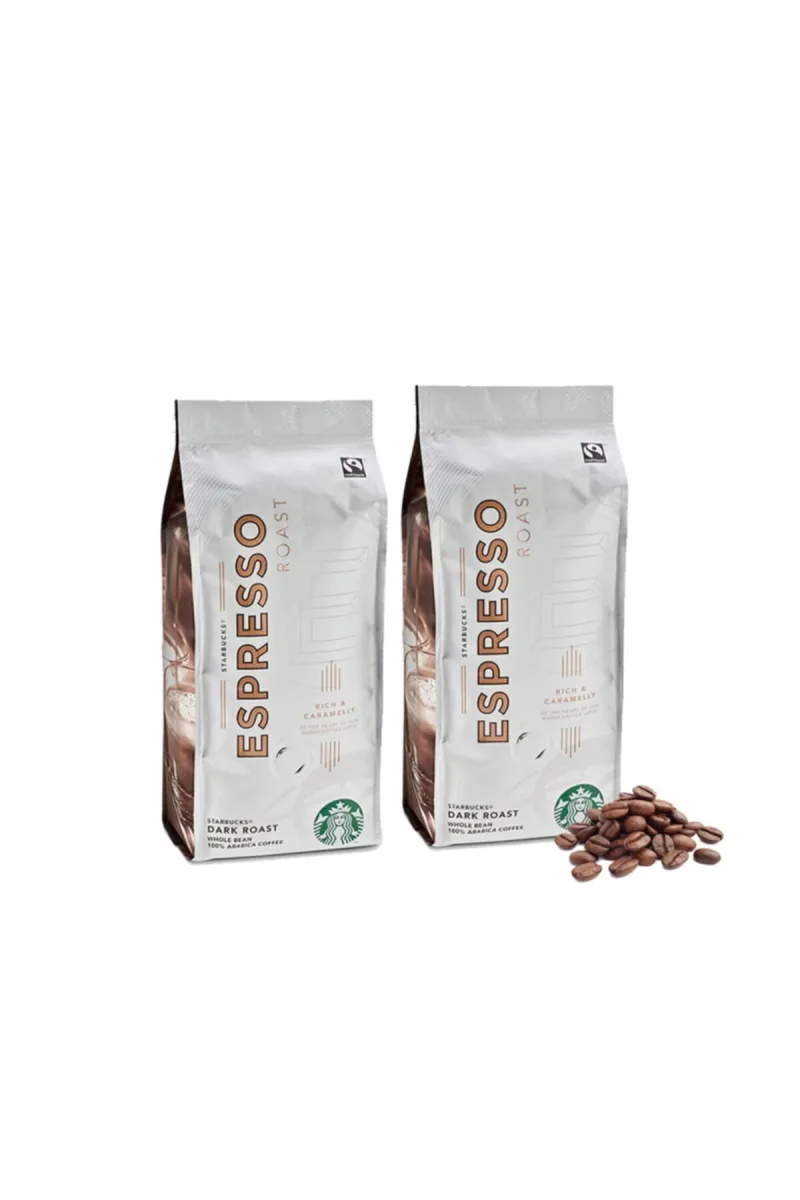 Espresso Dark Roast Çekirdek Kahve 250 gr 2 Adet