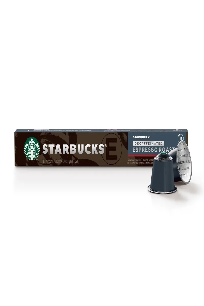 Espresso Kafeinsiz Decaf Nespresso Uyumlu  Alüminyum Kapsül Kahve 10 lu