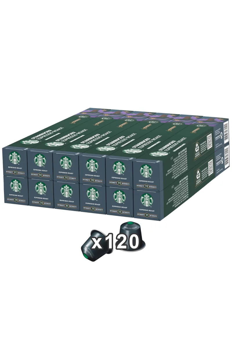 Espresso Kapsül Kahve 10lu Paket x 12 Adet - 120 Kapsül Nespresso Uyumlu