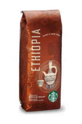 Ethiopia Filtre Kahve 250 gr Çekirdek.