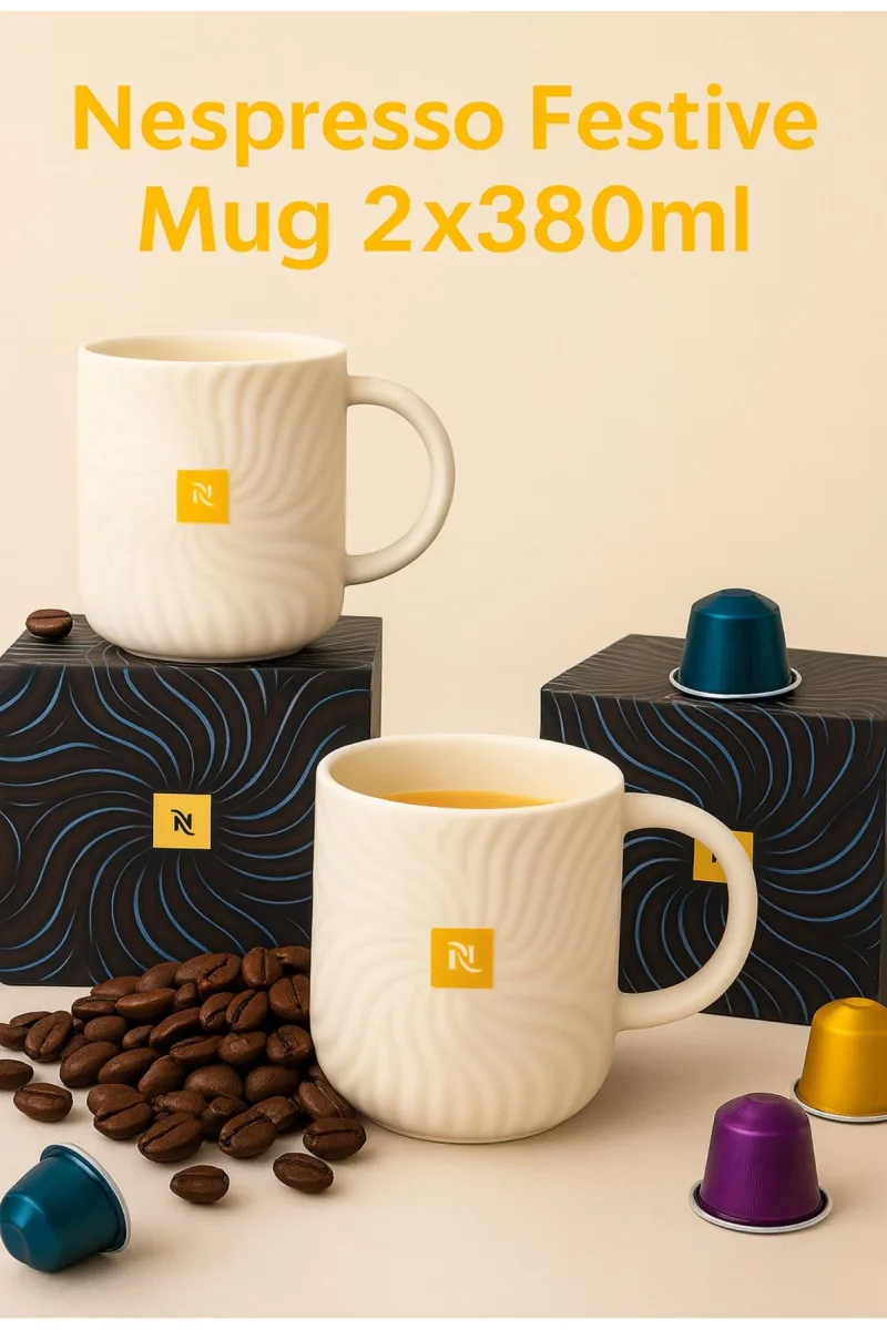 Festive Mug Porselen Kupa 2X380ML