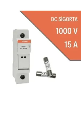 Güneş Paneli Ve AKÜ İçin DC SİGORTA - DC SIGORTA 1000V 15A