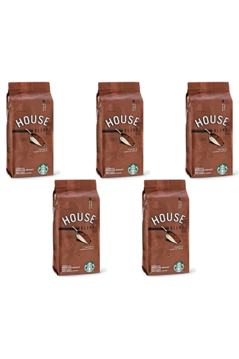House Blend Çekirdek Kahve 250 G X 5 Adet