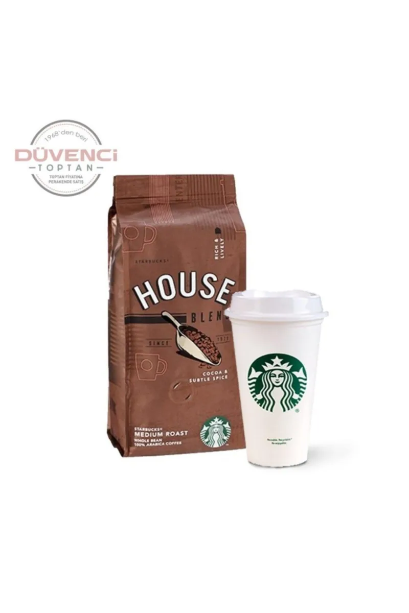 House Blend Çekirdek Kahve 250 Gram Ve Plastik Bardak