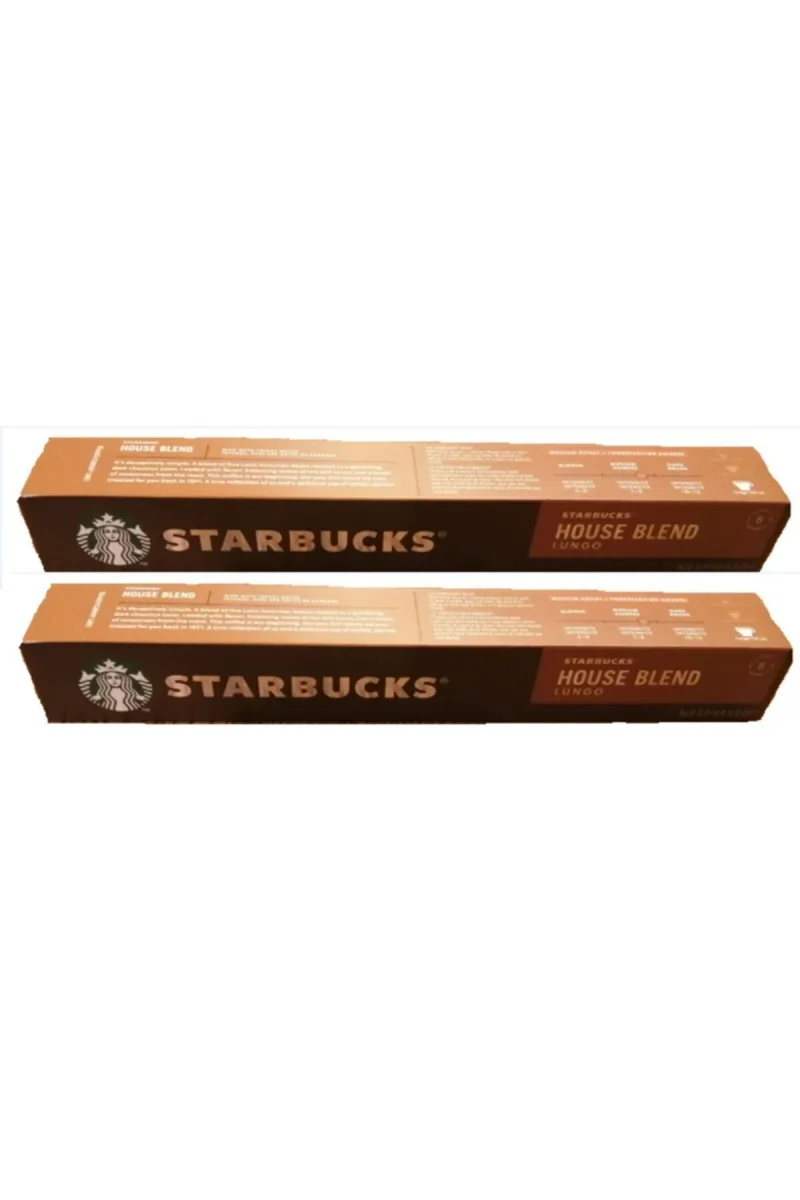 House Blend Lungo Kapsül Kahve 10lu X2 Kutu Özel Seri