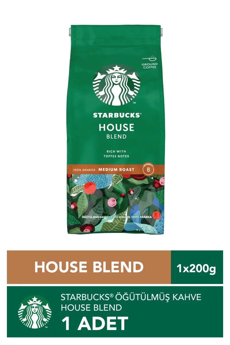 House Blend Öğütülmüş Kahve 200 gr