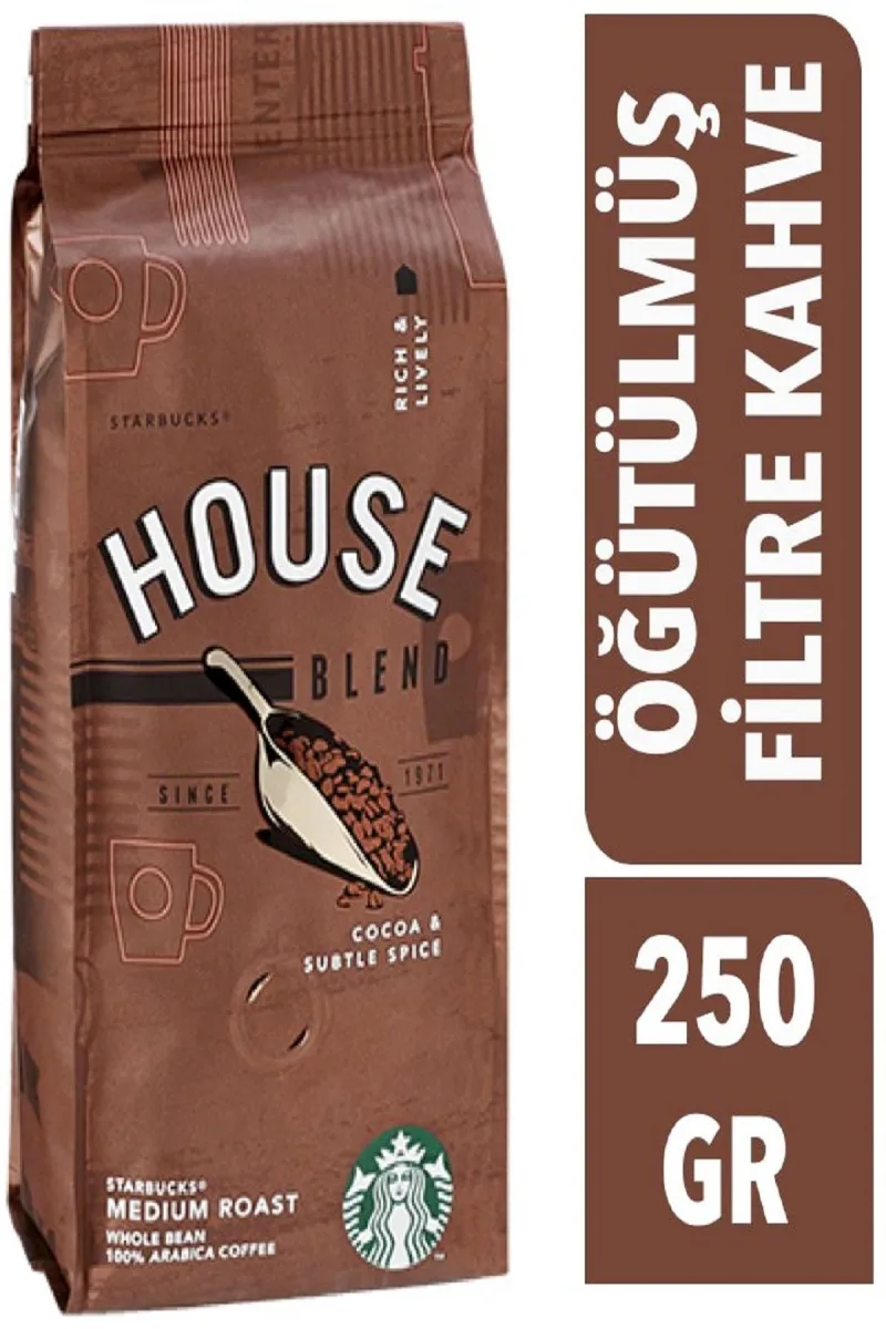 House Blend Öğütülmüş Kahve 250 gr