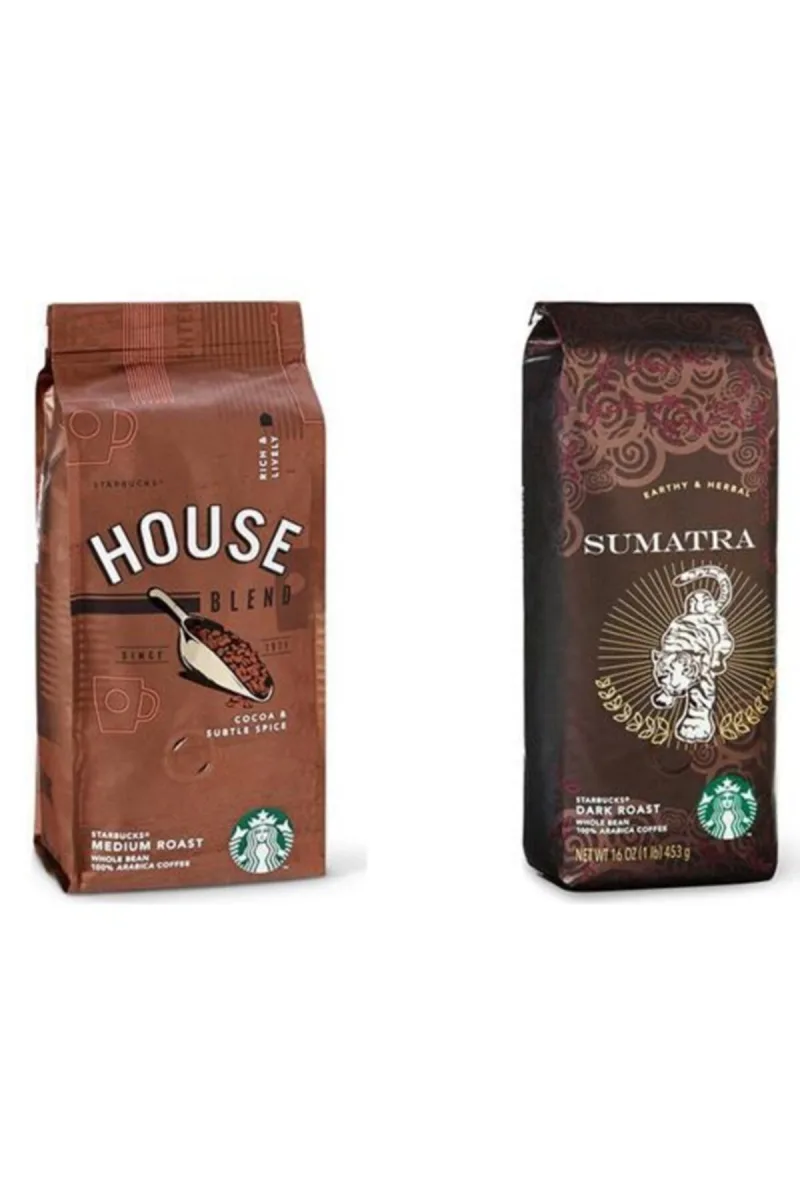 House Blend Ve Sumatra Çekirdek Kahve 250 gr