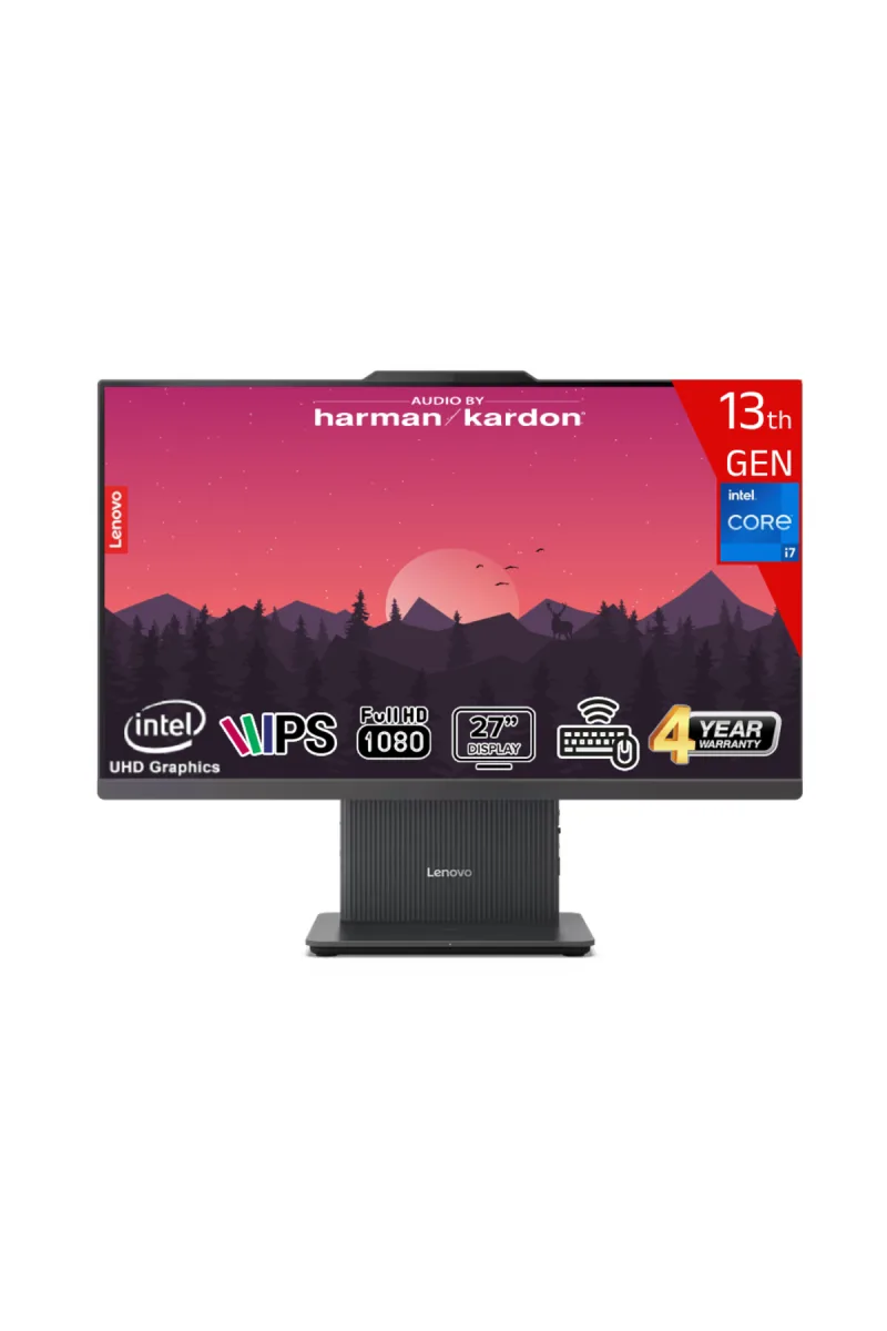i7-13620H 16GB 512 GB 27 FHD IPS Freedos Kablosuz Klavye+Mouse Siyah F0HM00EUTR-16512