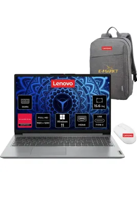 IdeaPad Ryzen 5-7520U 16GB 1TB SSD 15.6" FHD W11 Dizüstü Bilgisayar +Lenovo Çanta ve Mouse