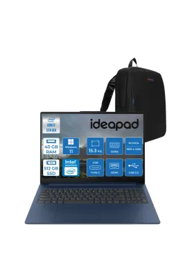 Ideapad Slim 3 15IRH10 I7 13620H 40GB 512GB SSD WIN11PRO 15.3" Wuxga IPS 300NITS 83K10060TRP09